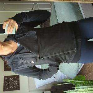 Obey - women's moto bomber style jacket - size xs